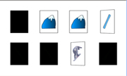 Screenshot of eight memory cards